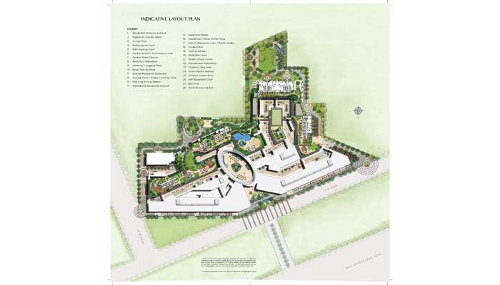 M3M 65th Avenue Layout Plan