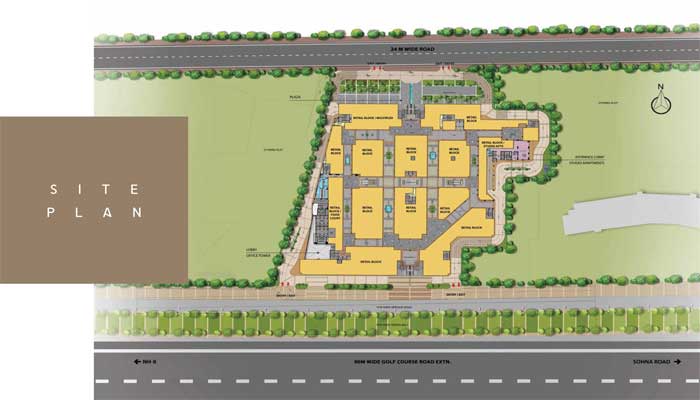 M3M Broadway Layout Plan