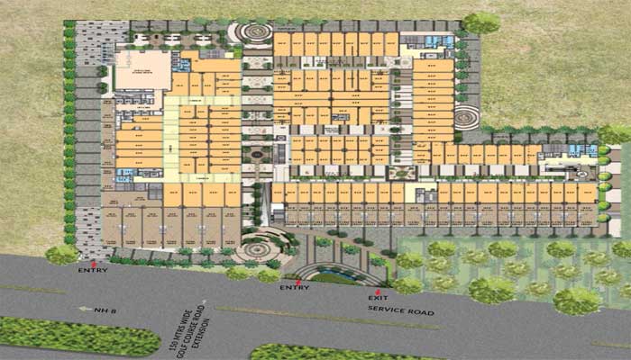 M3M Lofts 74 Master Layout Plan