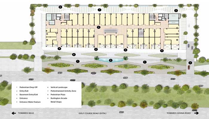 M3M Prive 73 Layout Plan