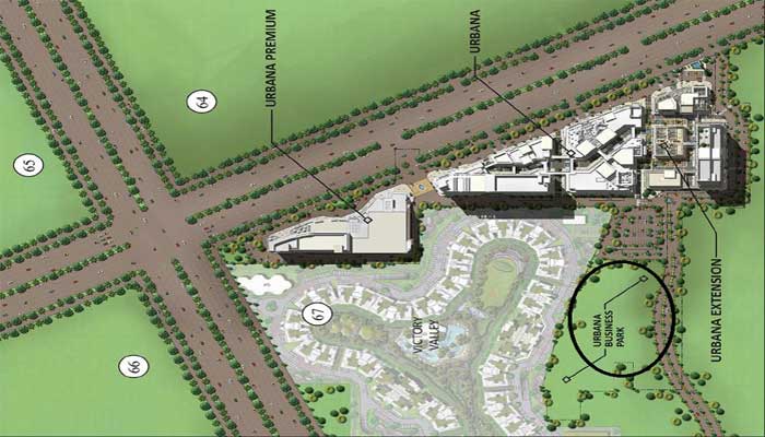 M3M Urbana Business Park Master Layout Plan