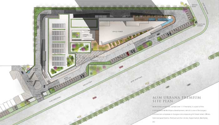 M3M Urbana Premium Master Layout Plan