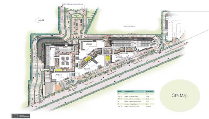 M3M Urbana Master Layout Plan