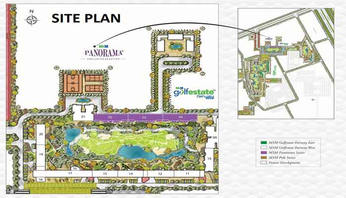 M3M Panorama Suites Master Layout Plan
